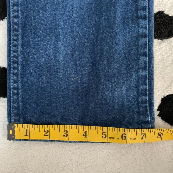 Wrangler Jeans Cowboy Cut Bootcut Mens 28x34 Blue Denim 936PWD Western Rodeo 90s - Picture 9 of 11